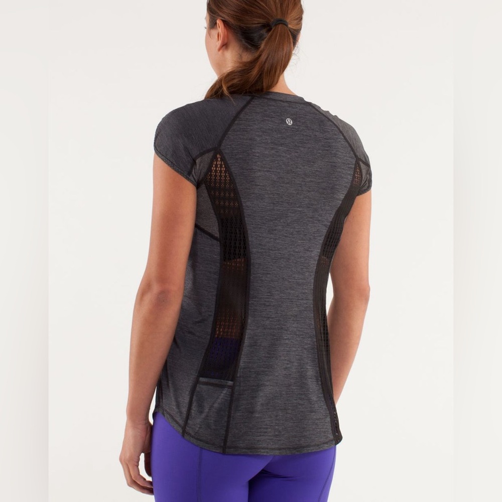 Lululemon Run: Sun Sprinter Short Sleeve Shirt Activewear Workout Gym Yoga Train